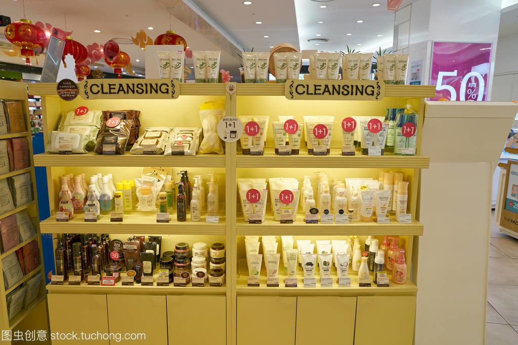 釜山樂天百貨 2017年5月化妝品展銷盛況